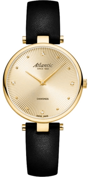 Zegarek Damski Atlantic Royal Diamonds 29044.45.37 + BOX kolor —